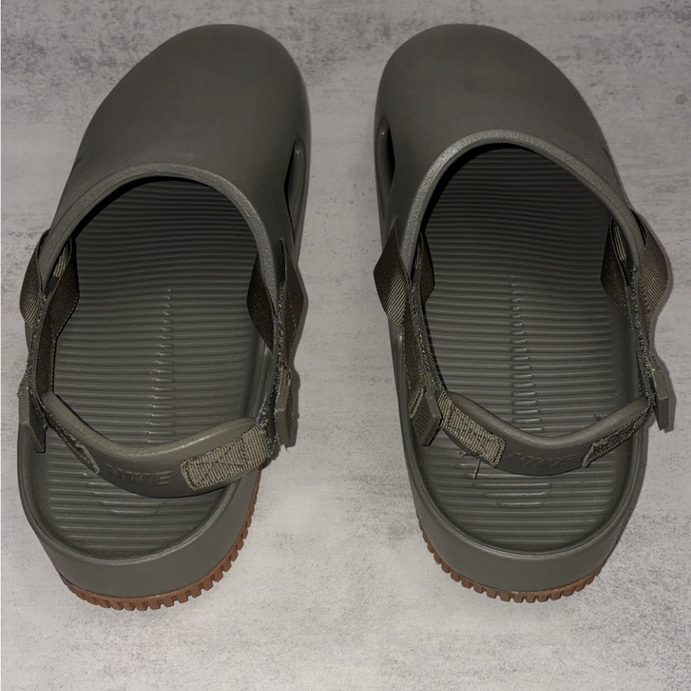 MENS Nike Olive Green  Calm Mule - Picture 5 of 7